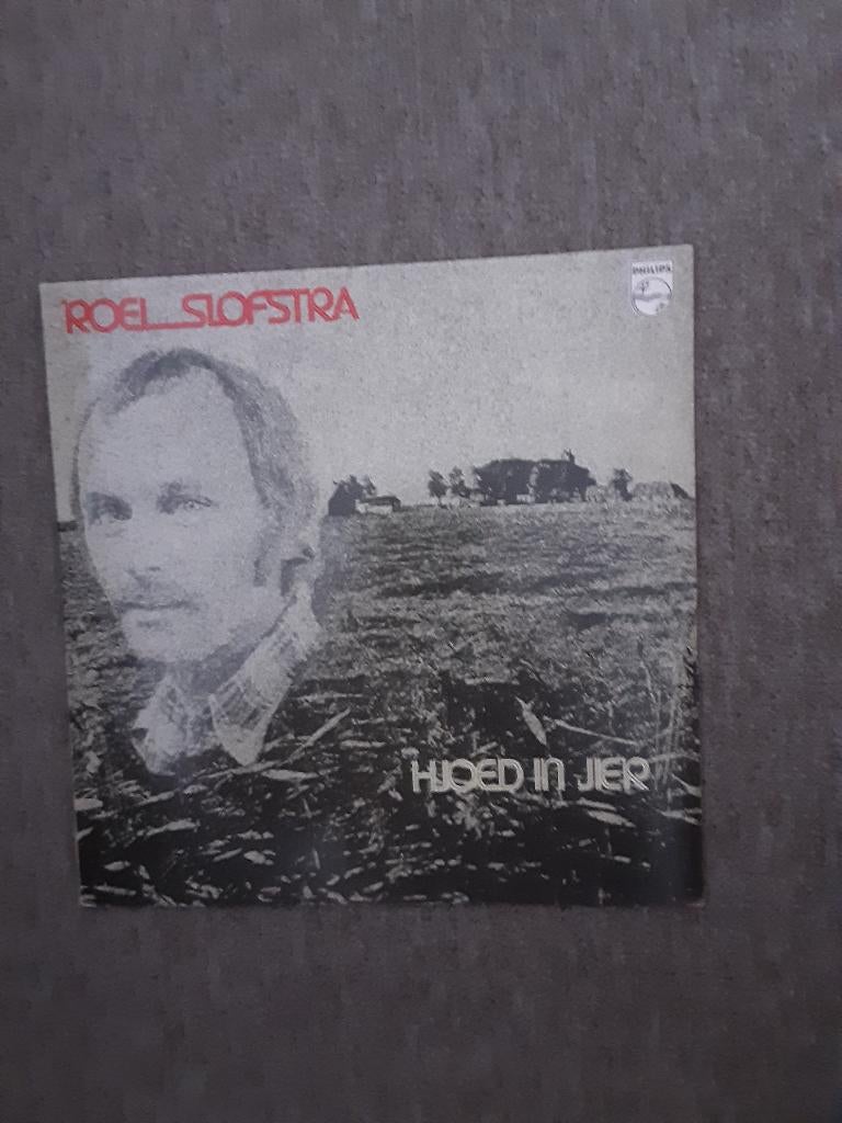 vinyl lp Roel Slofstra hjoed in jier, Cd's en Dvd's, Gebruikt, 1980 - 1989, Ophalen of Verzenden, Levenslied of Smartlap