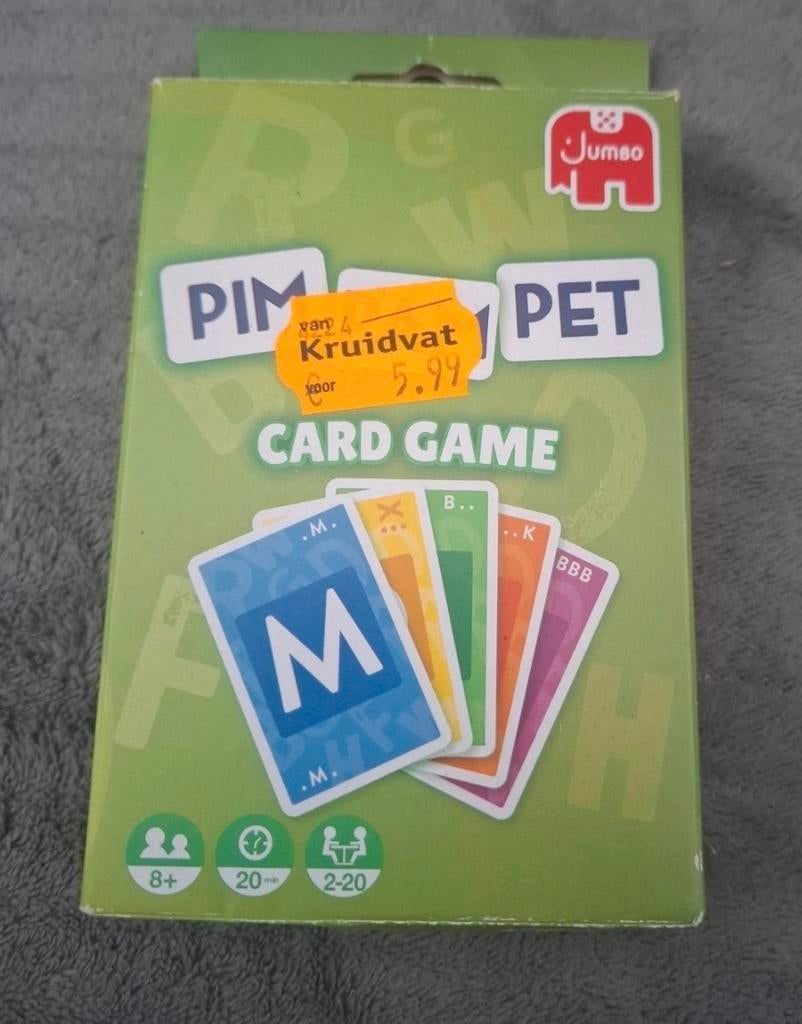 Pim pam pet kaartspel, Ophalen of Verzenden