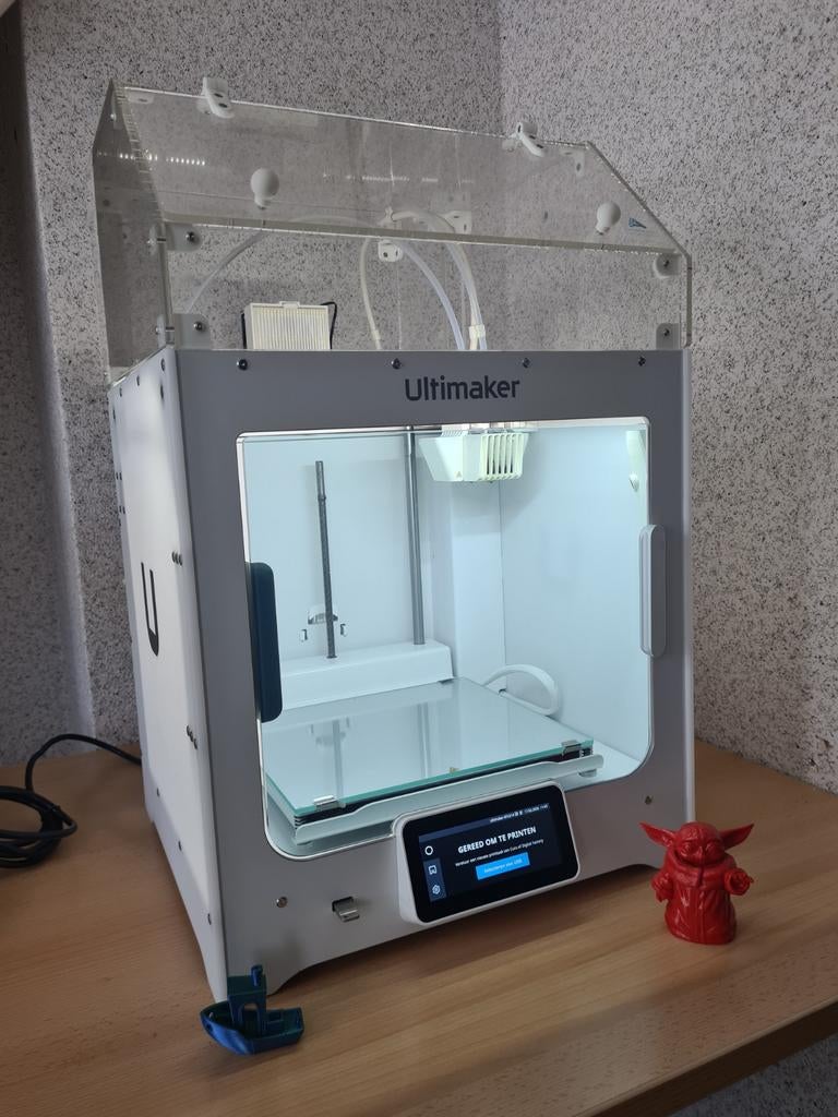 ULTIMAKER S3 3D printer, print met 2 print koppen, kwaliteit, Computers en Software, 3D Printers, Ophalen