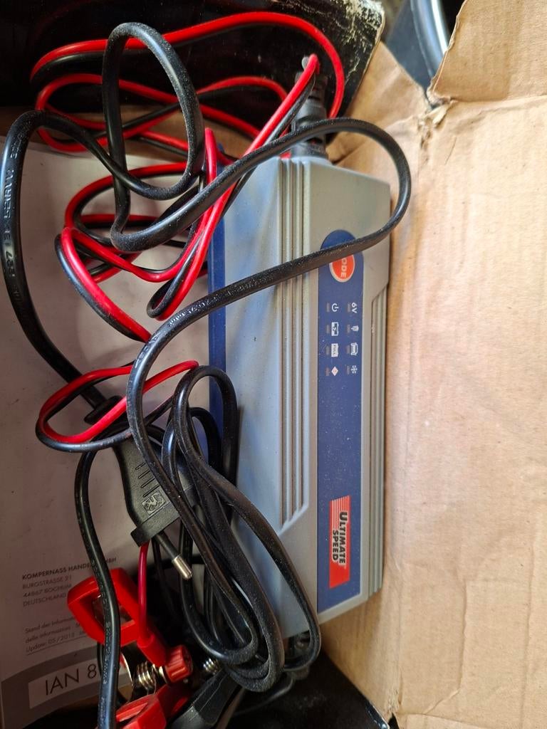 Druppellader 6V/12V voor auto, motor en meer, Ophalen of Verzenden, Gebruikt, Universele onderdelen