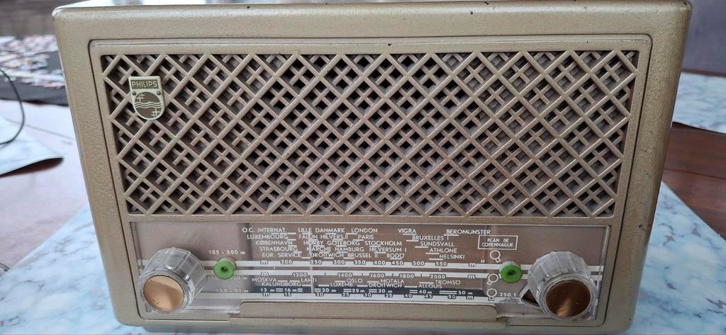 Philips radio 1950 BX 200U, Audio, Tv en Foto, Ophalen of Verzenden