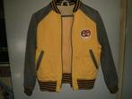 70s vintage Base Ball jack Peek & Cloppenburg 164 geel bruin, Ophalen, Geel, Overige maten, Zo goed als nieuw