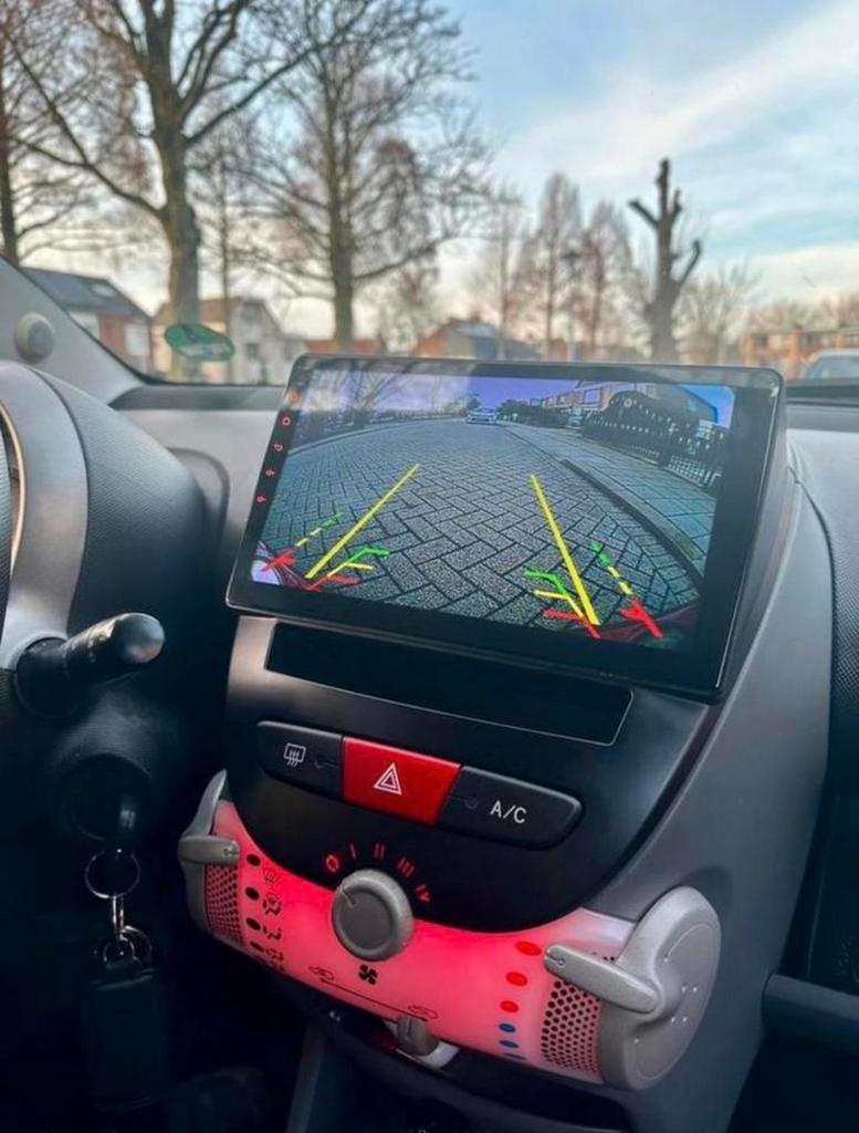 CarPlay QLED10”Scherm Aygo/C1/107|+CoolFan+Achteruitcamera, Auto diversen, Autonavigatie, Ophalen of Verzenden, Nieuw