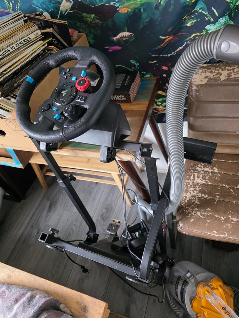 Logitech G29 racestuur met GT Omega stuurstandaard, Ophalen, Overige merken, Gebruikt