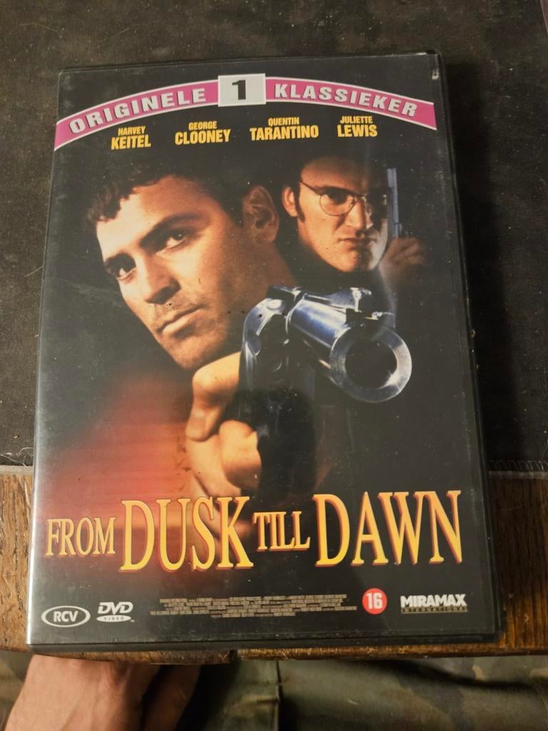 From Dusk Till Dawn DVD - Quentin Tarantino Klassieker, Cd's en Dvd's, Vanaf 16 jaar, Ophalen of Verzenden, Gebruikt, Actiethriller