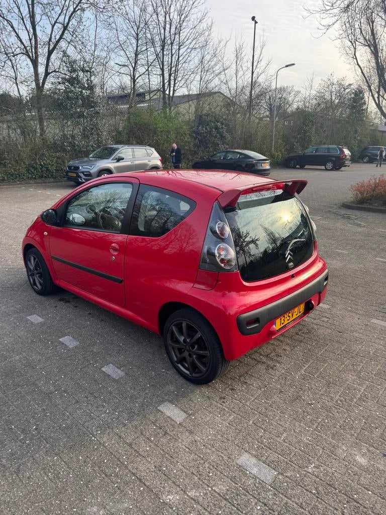 Citroën C1 1.0 3-DRS 2006 Rood Airco Nieuwe Remmen, Auto's, Voorwielaandrijving, Stof, 765 kg, 4 stoelen
