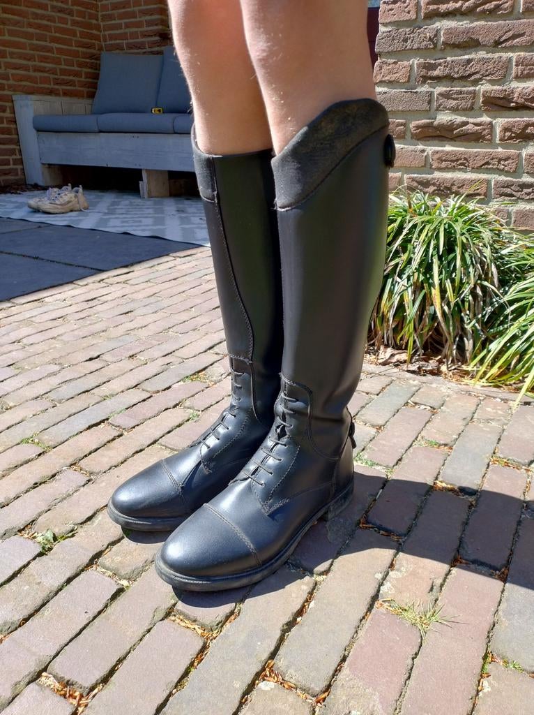 Harry horse rijlaarzen kind (maat 37) smalle kuit, Dieren en Toebehoren, Paardrijkleding, Ophalen, Zo goed als nieuw, Dressuur