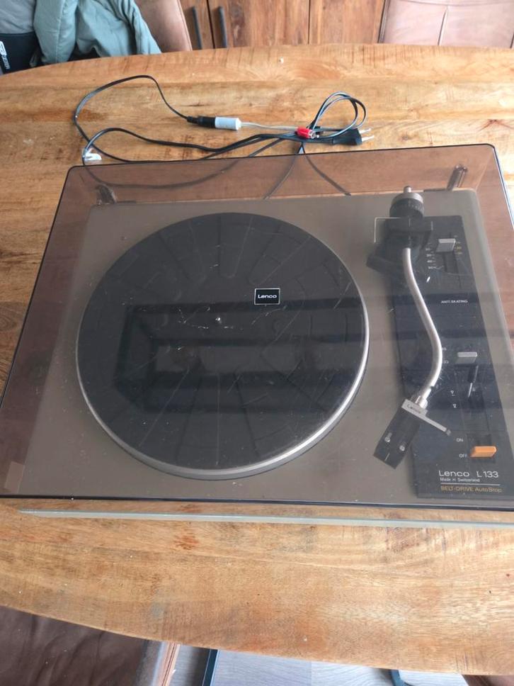 Lenco platenspeler + 10 LP's, Audio, Tv en Foto, Platenspelers, Ophalen of Verzenden