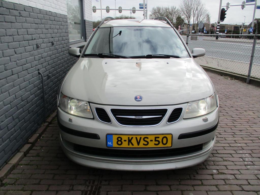 Saab 9-3 Sport Estate 2.8 V6 T Aero, Auto's, Saab, Voorwielaandrijving, Gebruikt, Skiluik, Leder en Stof
