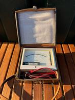 Vintage PTT Metrix MX 202 Multimeter in Leren Etui, Ophalen, Gebruikt, Multimeter