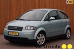 Audi A2 1.4 S Line trekhaak, Auto's, Audi, 31 €/maand, 4 cilinders, 4 stoelen, Leder en Stof