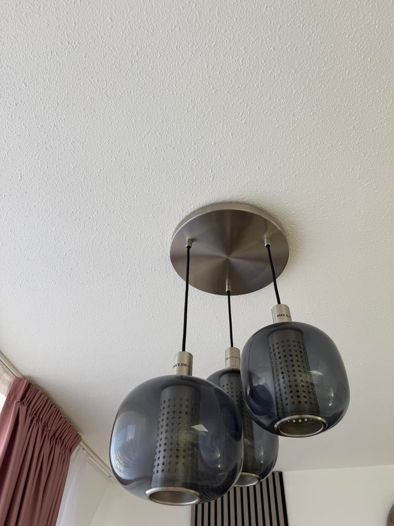 2 Hanglampen, Ophalen, Zo goed als nieuw, Minder dan 50 cm