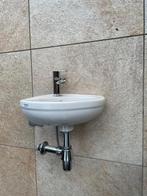 wc hoekfontein, Doe-het-zelf en Verbouw, Sanitair, Ophalen of Verzenden, Gebruikt, Steen, Toilet