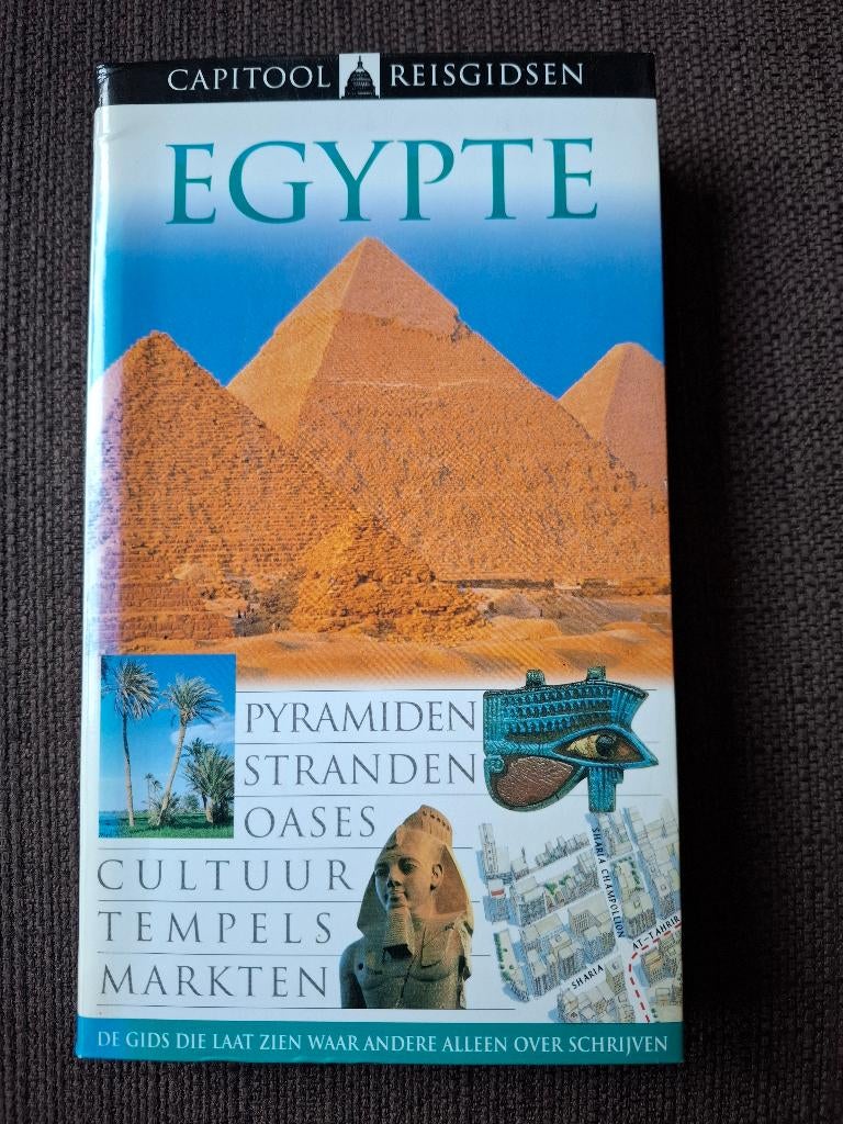 Capitool reisgids Egypte, Boeken, Reisgidsen, Gelezen, Reisgids of -boek, Afrika, Capitool, Ophalen of Verzenden