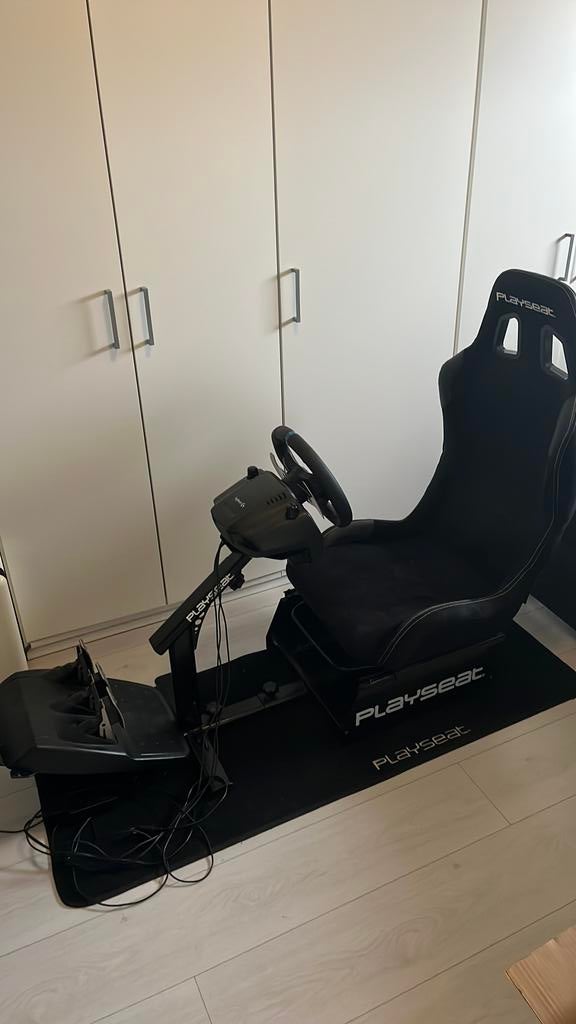 Playseat evolution met Trustmaster g29 stuur en pedalen, Spelcomputers en Games, Spelcomputers | Sony PlayStation Consoles | Accessoires