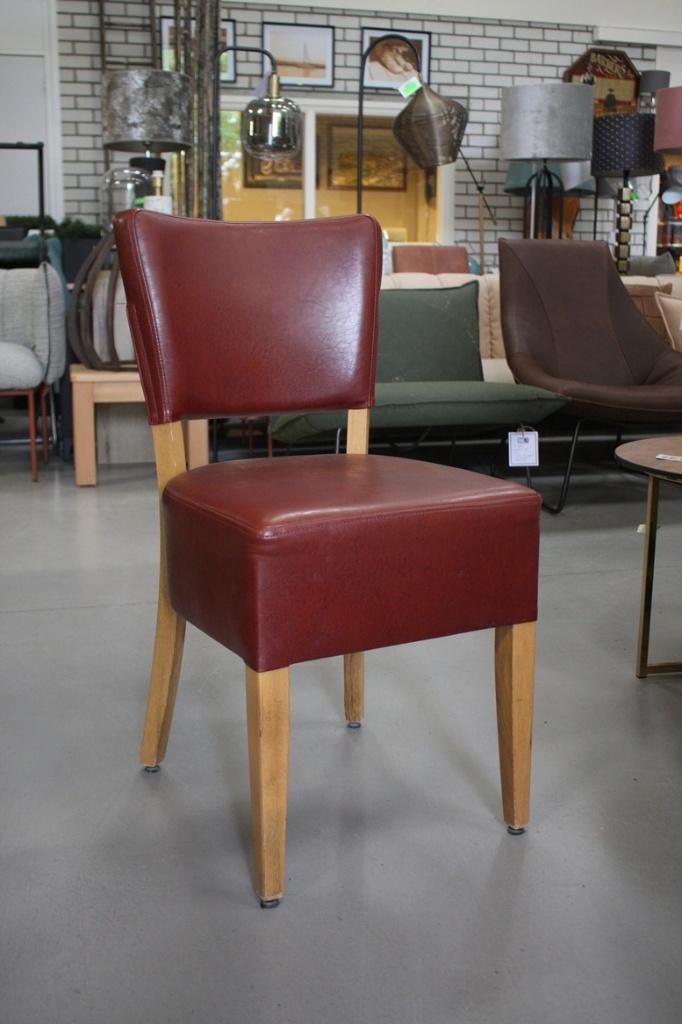 11 x leuke eetkamerstoel cafestoel horeca cafe vintage, Huis en Inrichting, Stoelen, Ophalen, Gebruikt, Bruin, Vijf, Zes of meer stoelen