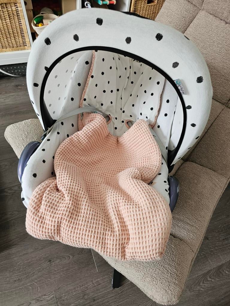 Maxi-Cosi Cabriofix met Ukje bekleding en voetenzak, Kinderen en Baby's, Autostoeltjes, Ophalen, 0 t/m 13 kg, Maxi-Cosi, Gebruikt