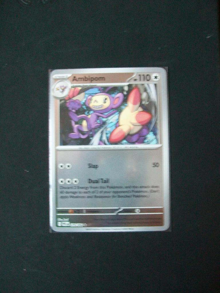 9049. Nieuwe Pokemon Kaart Holo Rare AMBIPON HP110 (079/094), Verzenden, Nieuw, Losse kaart, Foil