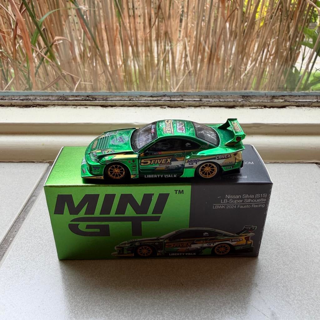 MINI GT Nissan Silvia S15 LB Super Silhouette LBWK 2024, Ophalen of Verzenden, Nieuw, Auto, Overige merken