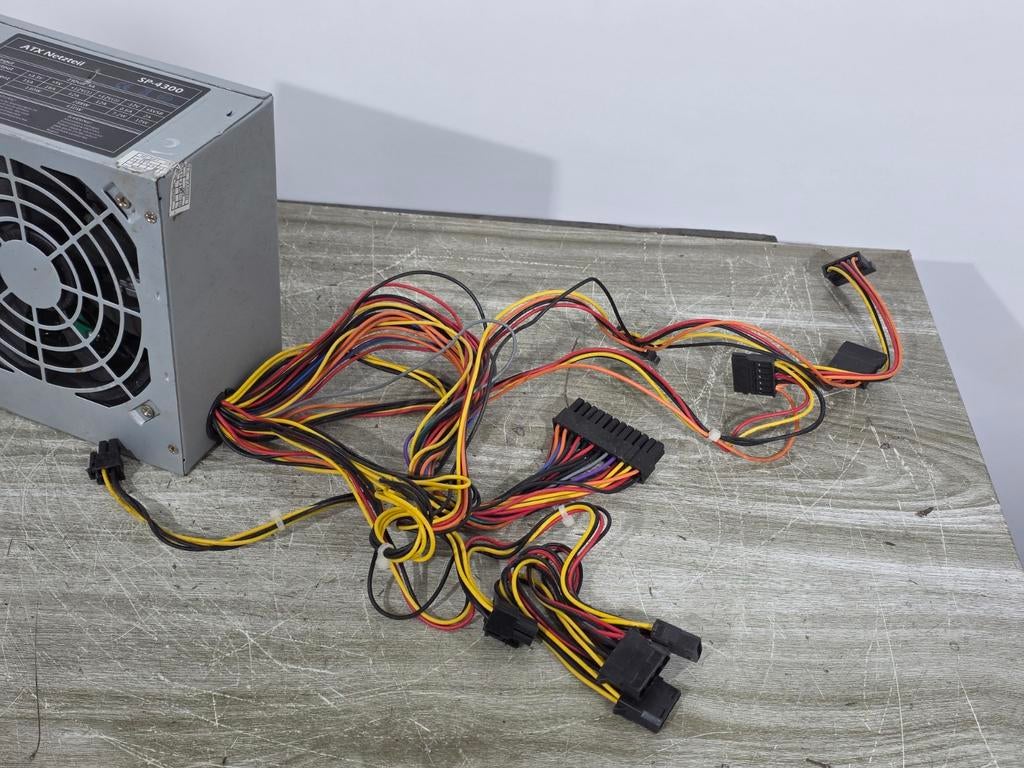 Atx netzteil 430w max voeding psu power supply sp-4300, Ophalen of Verzenden, Gebruikt