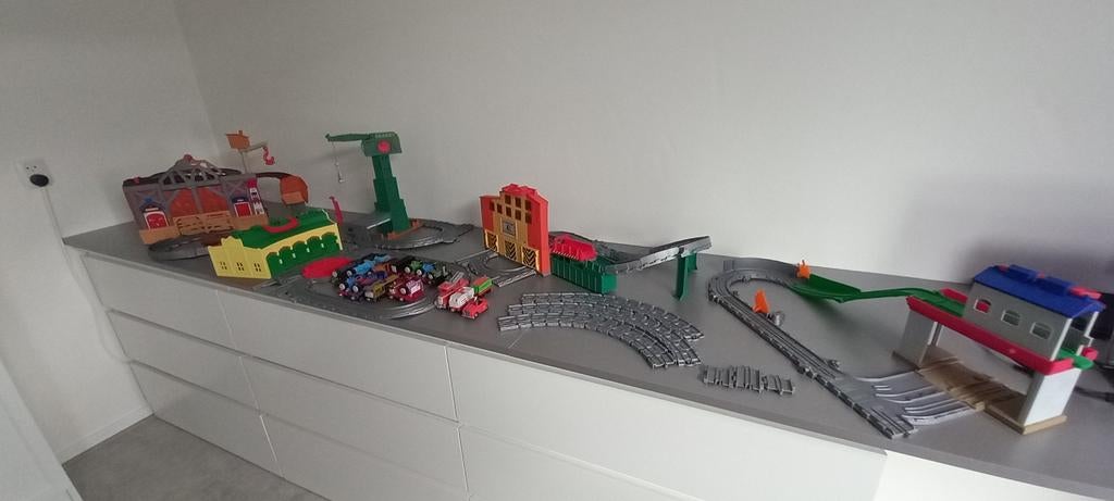 Thomas de trein 5 sets/16 treinen, Ophalen, Gebruikt