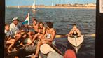 Noordwijk aan Zee Zomerse dag Roeiboot Badgasten, Ophalen of Verzenden, Zuid-Holland