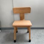 Schoolstoeltje - oud model - is opgeknapt nu in prima staat., Ophalen, Zo goed als nieuw, Stoel(en)