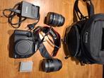 Canon eos 500d  met 2 lenzen, Ophalen, Canon, 8 keer of meer