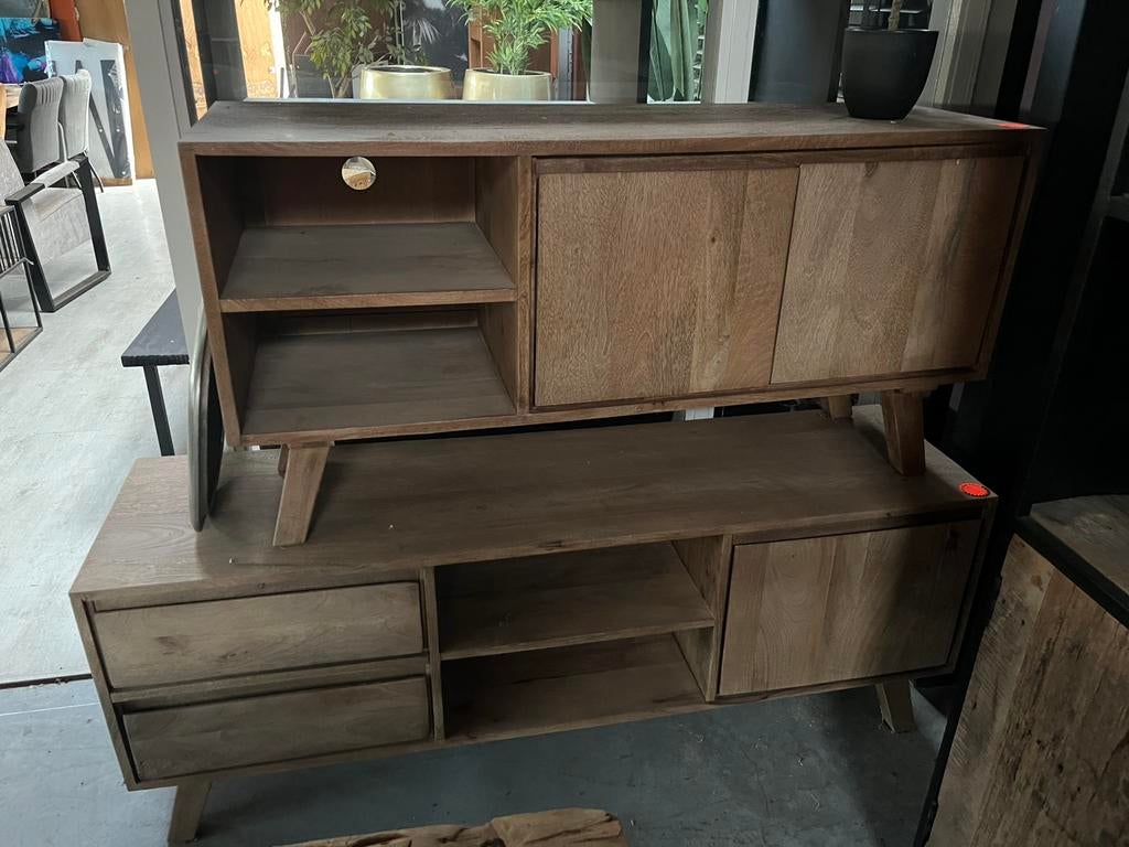 Tv meubel Mango geen €699 NU €299, Ophalen, Zo goed als nieuw, 25 tot 50 cm, Minder dan 100 cm