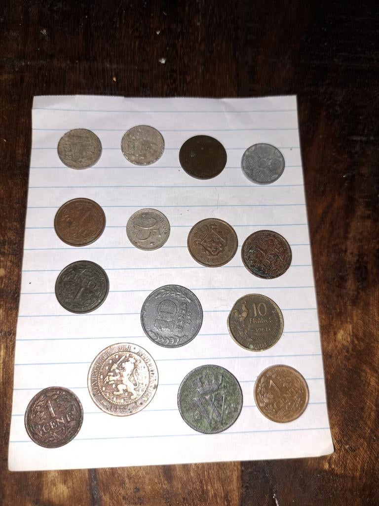 oude munten, Ophalen of Verzenden