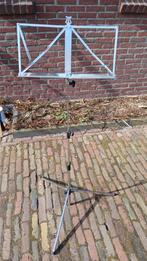 Muziekstandaard - Opvouwbaar en Verstelbaar, Ophalen of Verzenden, Gebruikt, Muziekstandaard, Overige instrumenten