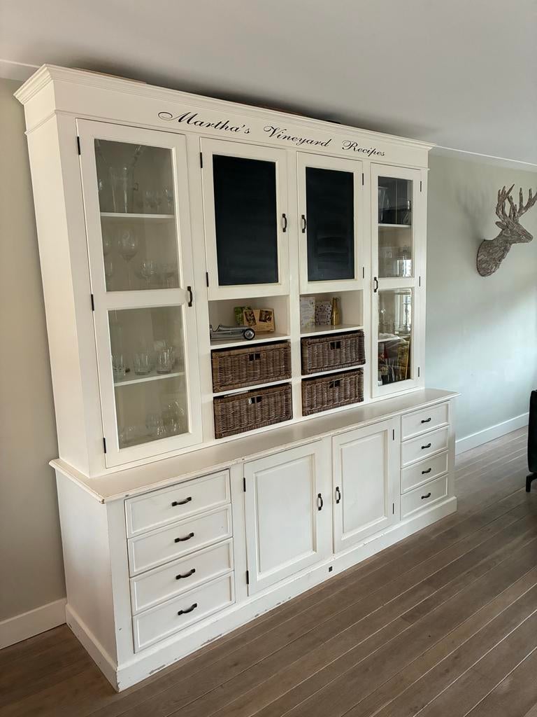 Rivièra Maison buffetkast, Gebruikt, 200 cm of meer, Ophalen of Verzenden, Met lade(s)