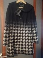 Zwart grijze  jas frans holenaar maat 40, Ophalen, Zo goed als nieuw, Maat 38/40 (M), Zwart