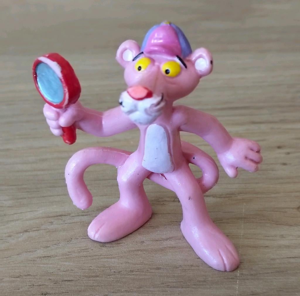 BULLY 1983  INSPECTEUR THE PINK PANTHER*ROZE PANTER, Ophalen of Verzenden, Overige figuren, Gebruikt, Beeldje of Figuurtje