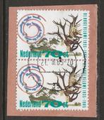 S- Ned. gestempeld Arnhem op paartje Hoge Veluwe, Ophalen of Verzenden, Na 1940, Gestempeld