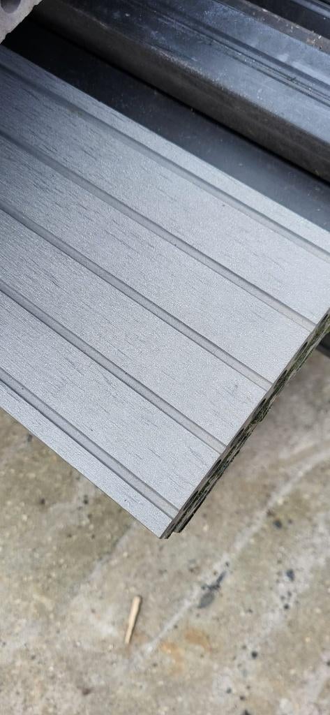 Composiet vlonderplanken 35m2 +10m2 gratis, Tuin en Terras, Ophalen, Gebruikt, Composiet