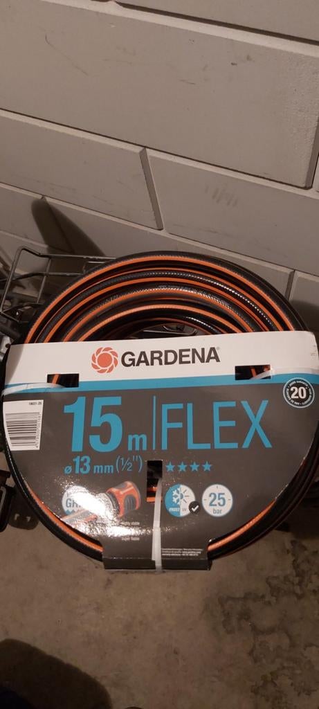 Gardena tuinslang 15m Flex., Ophalen of Verzenden, Nieuw, Tuinslang