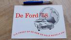 1958 Ford kleine informatieve foder, Ophalen of Verzenden, Zo goed als nieuw, Ford