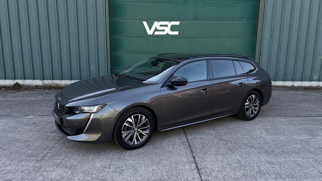 Peugeot 508 1.2 Puretech Allure Pack Business 130pk grijs, Auto's, Peugeot, Bedrijf, 360° camera, ABS, Achteruitrijcamera, Adaptieve lichten