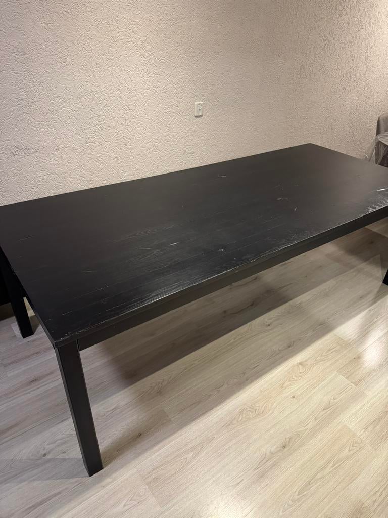 Eettafel Max van GOOSSENS - €1.299 nieuwprijs, Ophalen, Eikenhout, 200 cm of meer, 50 tot 100 cm