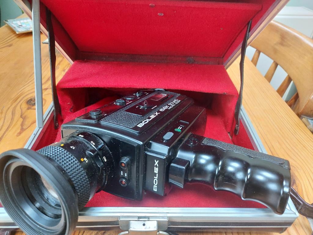 8mm filmcamera  Bolex 581 Sound ., Ophalen of Verzenden, 1980 tot heden, Filmcamera
