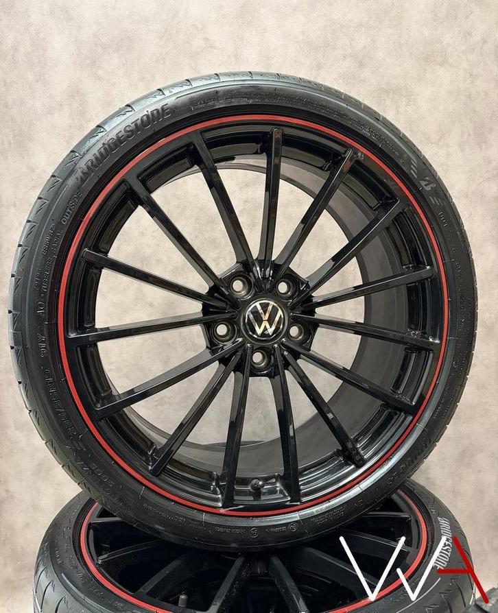 19'' Volkswagen Golf 8 GTI Edition 45 Scottsdale set DEMO, Auto-onderdelen, Banden en Velgen, Banden en Velgen, Zomerbanden, 19 inch