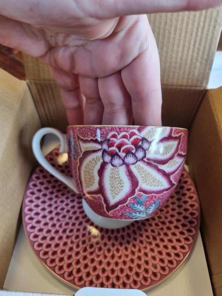 2 kop met schotel Pip Studio nieuw, Ophalen of Verzenden