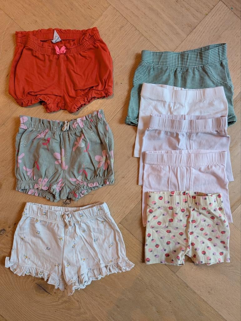 Babykleding meisje set broekjes, maat 80, Kinderen en Baby's, Babykleding | Maat 80, Ophalen of Verzenden, Zo goed als nieuw, Meisje