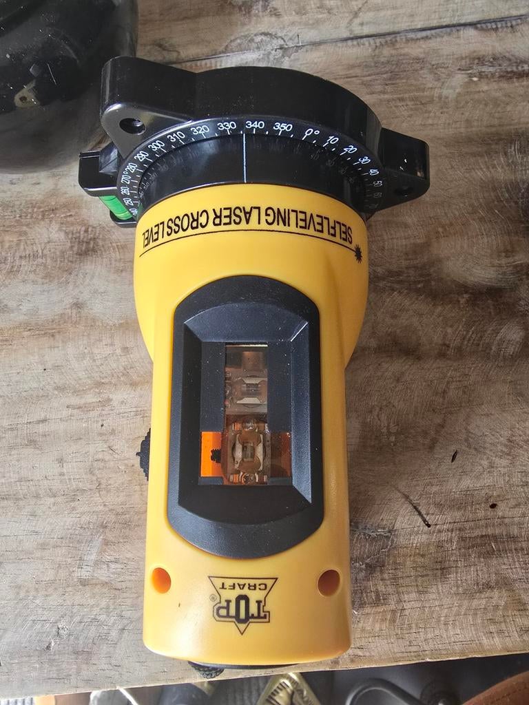 Laser op statief, Doe-het-zelf en Verbouw, Ophalen of Verzenden, Zo goed als nieuw