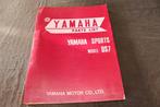 Yamaha DS7 1970 motorcycle parts list 250cc twin, Ophalen of Verzenden, Yamaha
