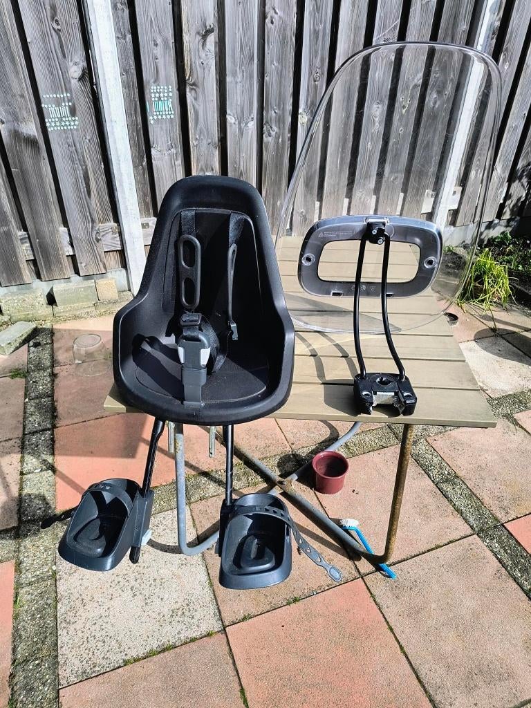 fietsstoeltje voorop, Fietsen en Brommers, Fietsaccessoires | Fietsstoeltjes, Ophalen, Bobike voorzitje, Voorzitje, 0 t/m 13 kg