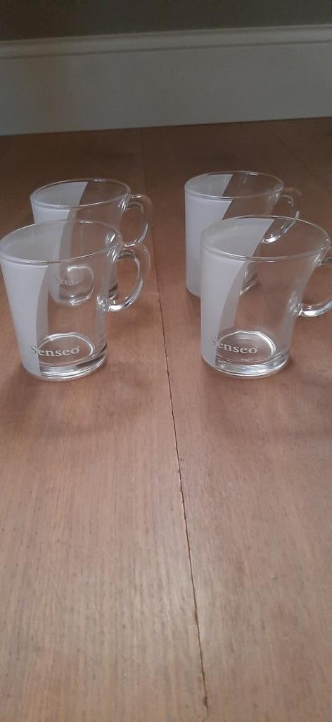 Senseo koffiemokjes DE glas nieuw, Huis en Inrichting, Keuken | Servies, Glas of Glazen, Nieuw, Ophalen of Verzenden, Glas