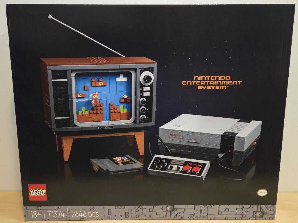 (GESEALD) Lego 71374 Nintendo Entertainment System, Lego, Nieuw, Ophalen of Verzenden, Complete set