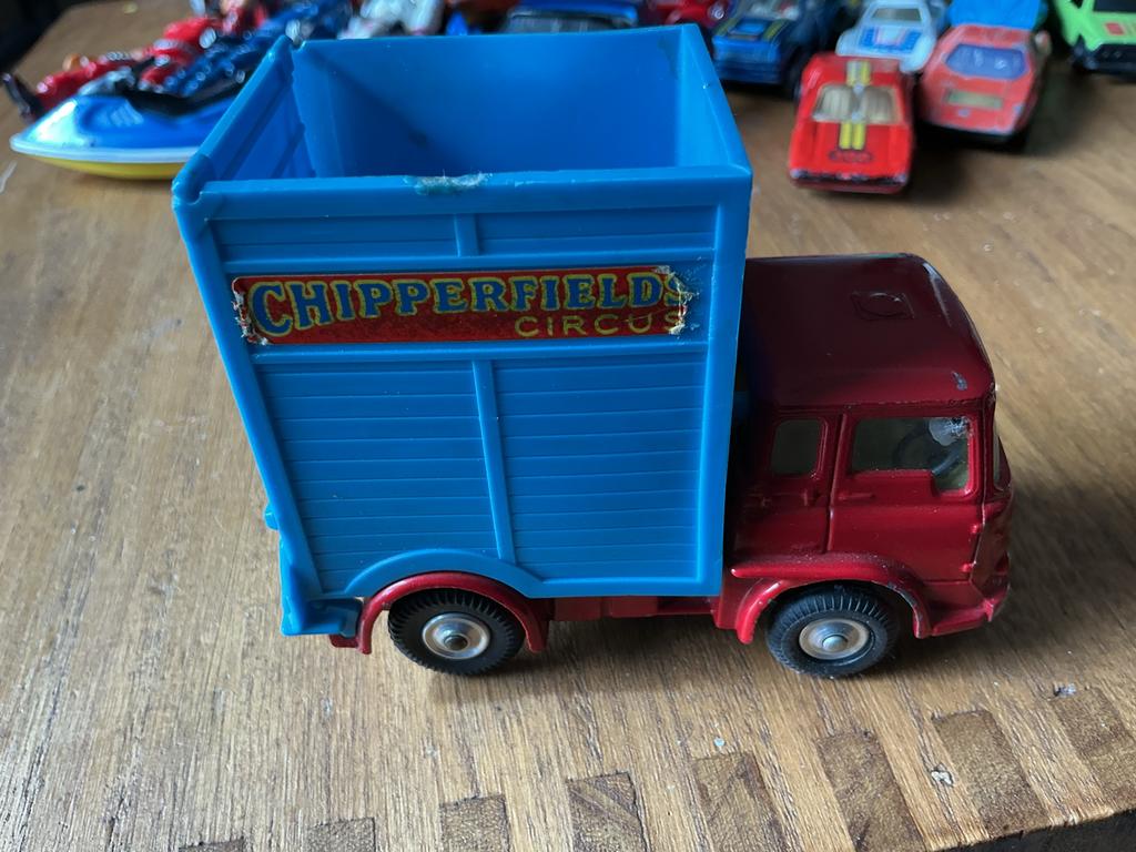 Giraffenwagen Chipperfields Circus 1960 - Voor onderdelen, Ophalen of Verzenden, Gebruikt